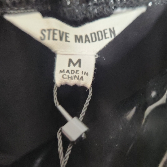 STEVE MADDEN Eden Patent Faux Leather Liquid High Rise Legging - Picture 7 of 10